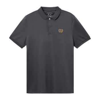 LIQUID TOUCH POLO - Grey-75, L