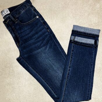 SKINNY JEAN - DK BLUE, 42