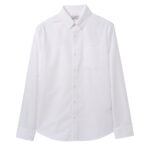 WRINKLE FREE SHIRT - WHITE-01, XXL
