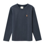 LONG SLEEVE POLO WITH EMBROIDE