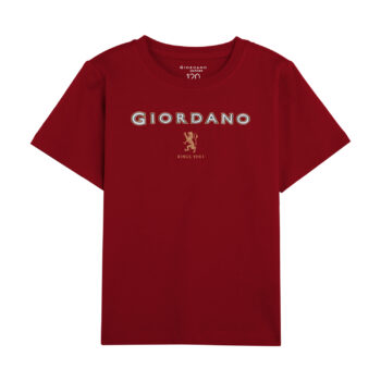 T-SHIRT WITH PRINT - RED, 140