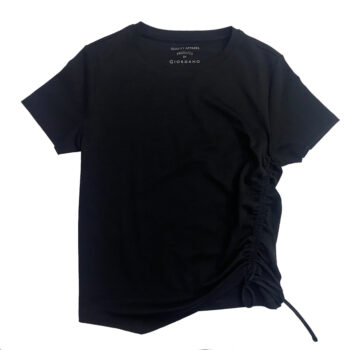 INTERLOCK TEE - Black, L