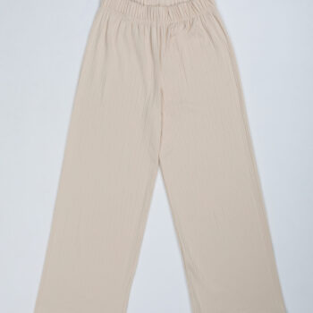 WIDE LEG PANT - KHAKI-98, L