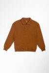 HENLEY NECK SWEATSHIRT