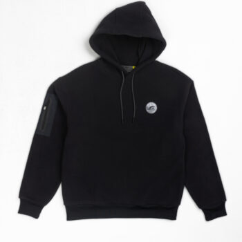 BONDED FLEECE HOODIES - BLACK-09, XXL