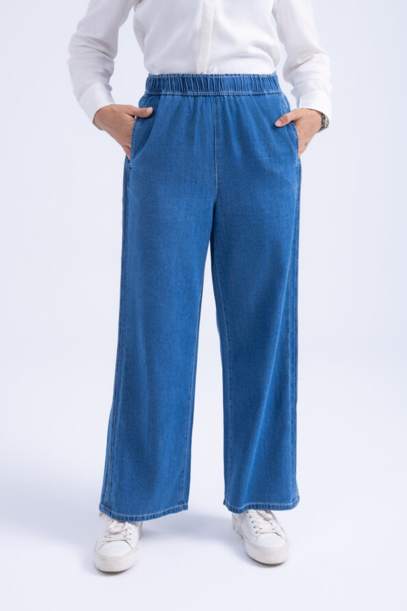 WIDE LEG DENIM