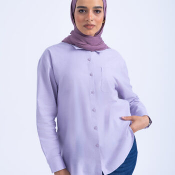 OXFORD SHIRT - PURPLE, XXL
