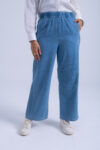 WIDE LEG DENIM - LT BLUE, S