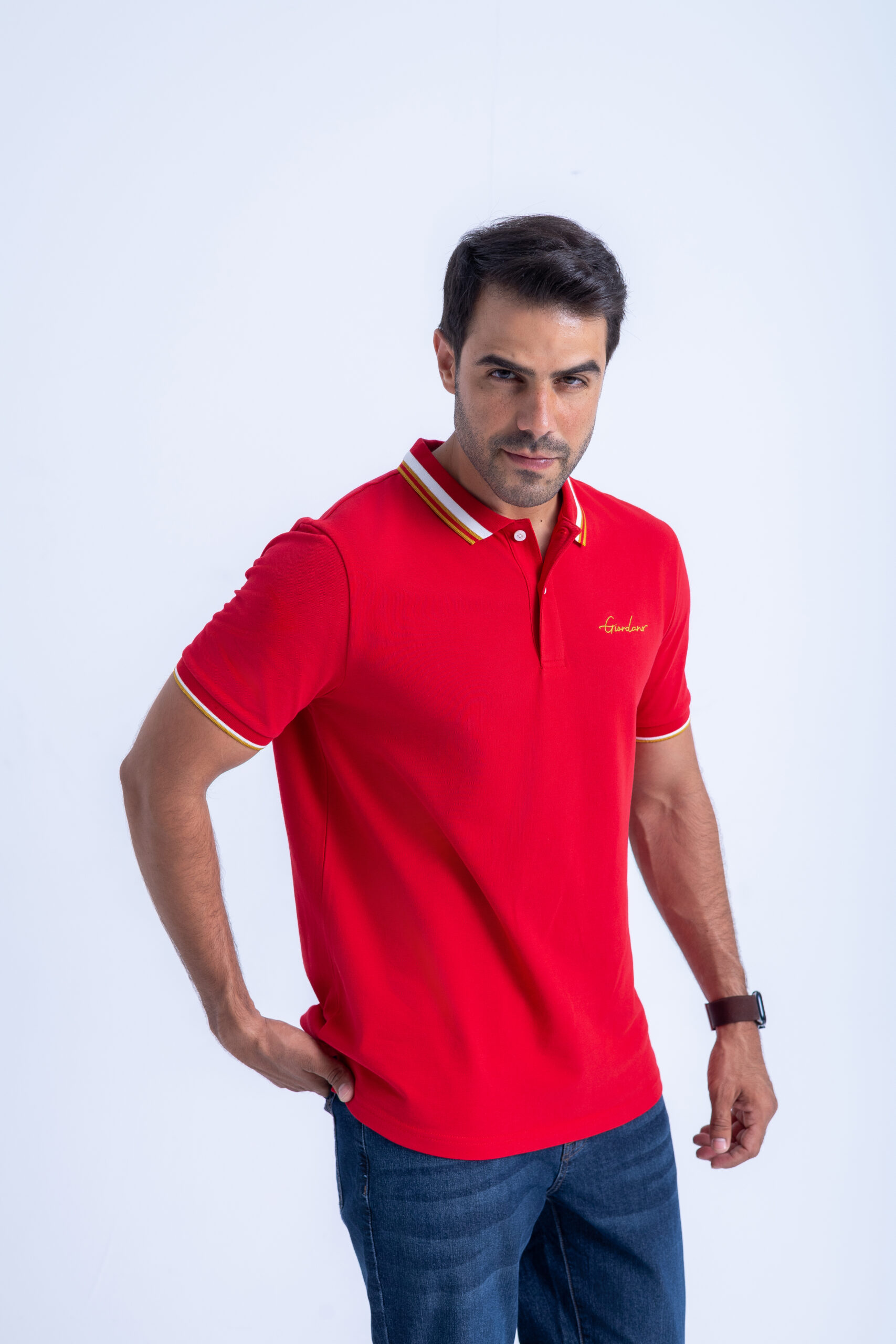 POLO WITH EMBROIDERY