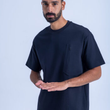 SPORT TEE CREW NECK - Black, XXL