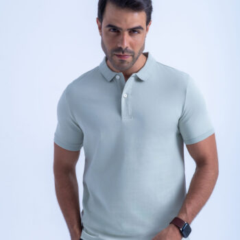 SORONA SPORTY POLO - GREEN-07, XXL