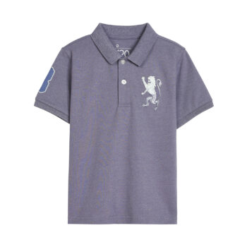 POLO WITH EMBROIDERY - YELLOW, 155
