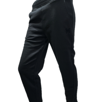 FRENCH TERRY PLAIN JOGGER - Black, S