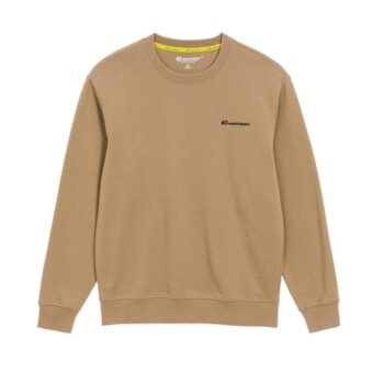 CREW NECK SWEATSHIRT WITH PRIN - Khaki, M