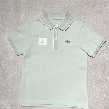 POLO WITH EMBROIDERY - Green, 110