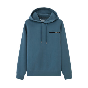 INTERLOCK HOODIES - BLUE-03, XXL