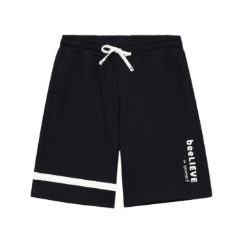 SHORT WITH PRINT - Black, 140