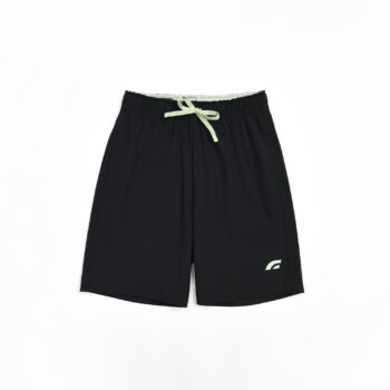 SHORT WITH LOGO - BLACK-29, 140