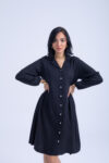 VISCOSE COTTON DRESS