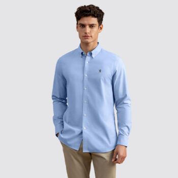 OXFORD SHIRT WITH EMBROIDERY
