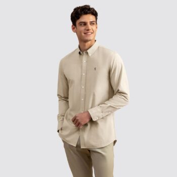 OXFORD SHIRT WITH EMBROIDERY
