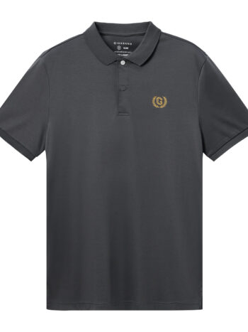 LIQUID TOUCH POLO - Grey-75, S