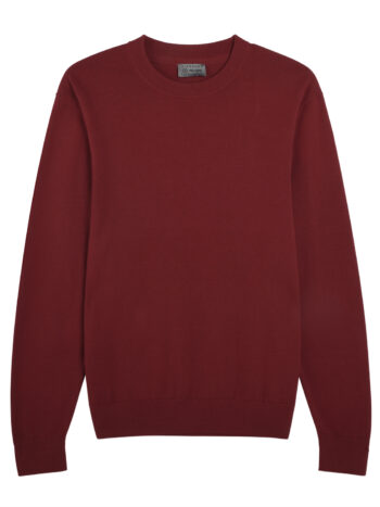 PULLOVER SWEATER - RED, S