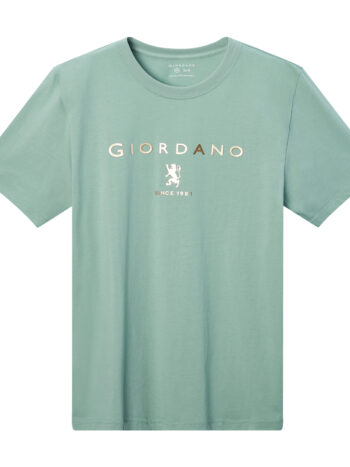 T-SHIRT WITH PRINT - Green-18, S