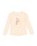 LONG SLEEVE T-SHIRT WITH PRINT - Khaki, 130