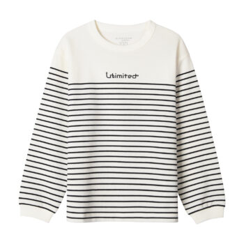 T-SHIRT WITH STRIPE PATTERN