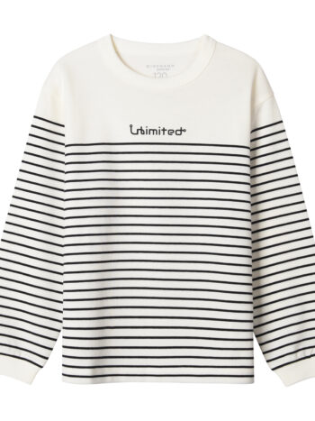 T-SHIRT WITH STRIPE PATTERN