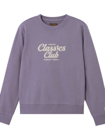 SWEATSHIRT WITH PRINT - Blue, S