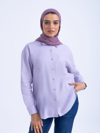 OXFORD SHIRT - PURPLE, S