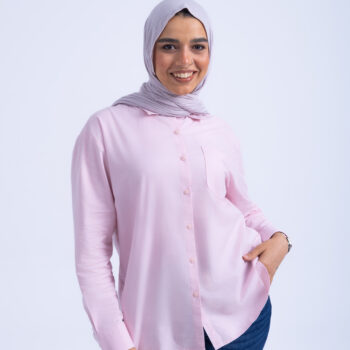 OXFORD SHIRT - PINK, M