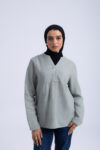 LINEN COTTON SHIRT - Green, XL