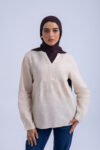 LINEN COTTON SHIRT - Khaki, M