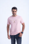 T-SHIRT WITH PRINT - Pink-20, S