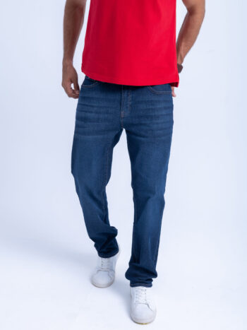 STRETCH JEAN - MID BLUE, 30