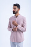 POPLIN SHIRT - PINK, S
