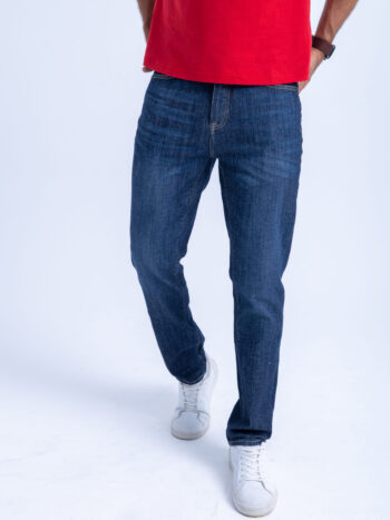 STRETCH JEAN - DK BLUE, 30