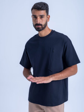 SPORT TEE CREW NECK - Black, S