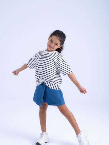 DENIM SKORTS