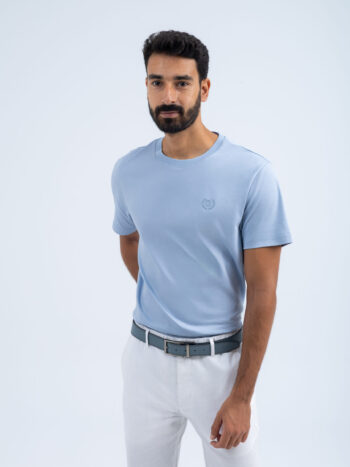 LIQUID TOUCH TEE - Blue, XXL