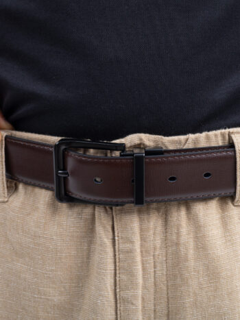 REVERSIBLE BELT - MIX COLO, M