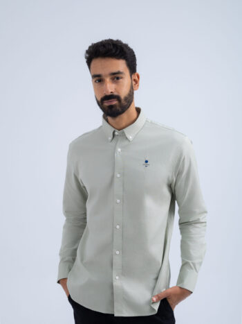 OXFORD SHIRT WITH EMBROIDERY