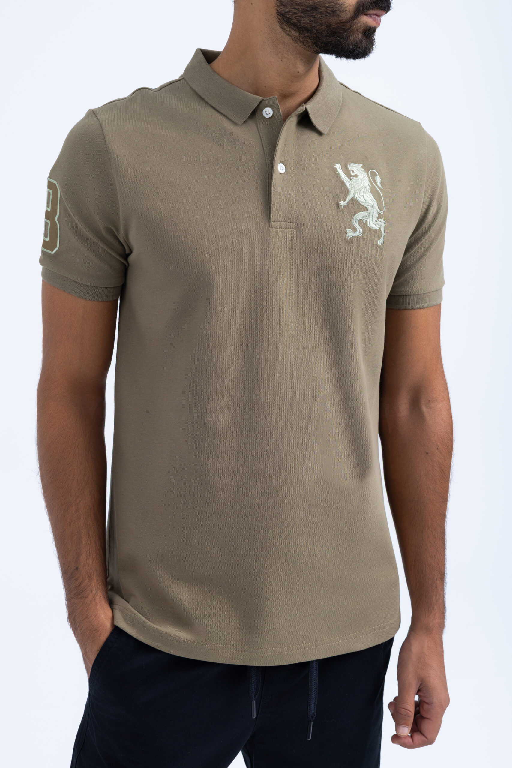 POLO WITH EMBROIDERY