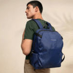 BAG WITH LOGO - NAVY, FREE
