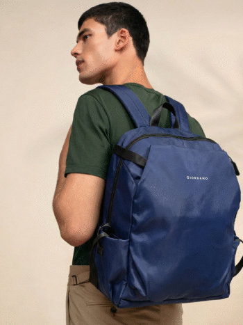 BAG WITH LOGO - NAVY, FREE