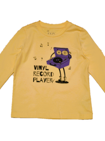 CREW NECK SWEATSHIRT WITH PRIN - Khaki, 120