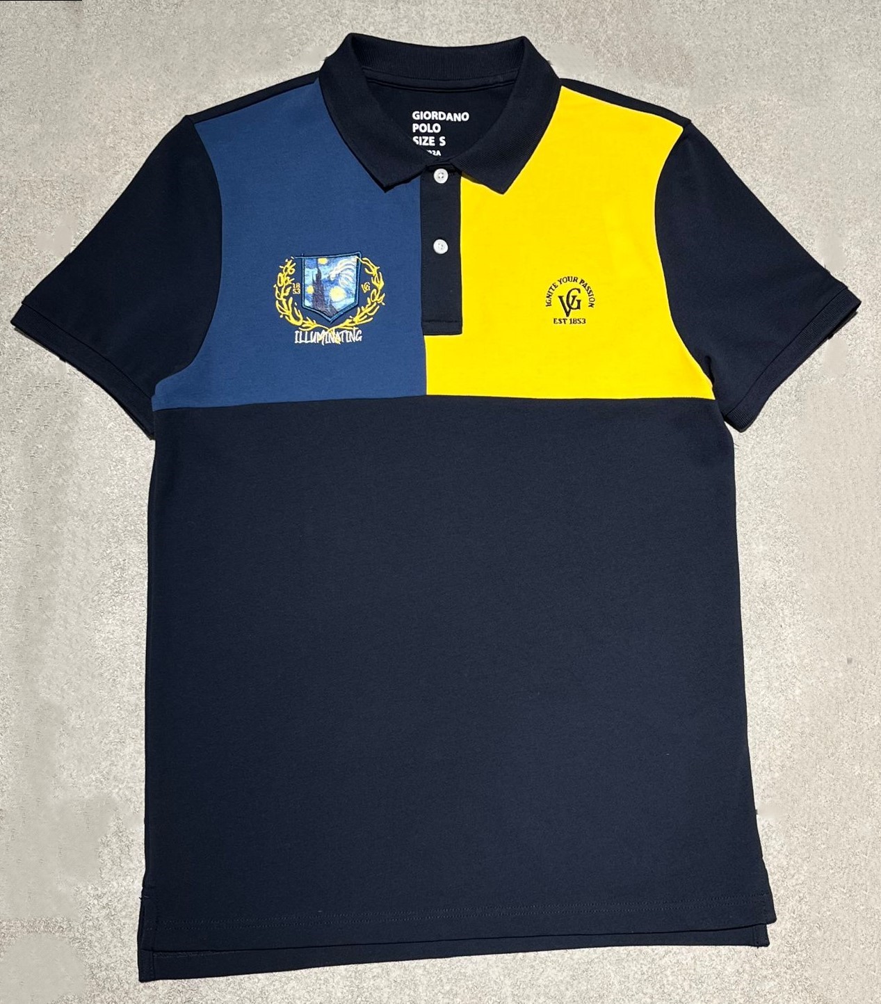 POLO WITH EMBROIDERY - MIX-06, S
